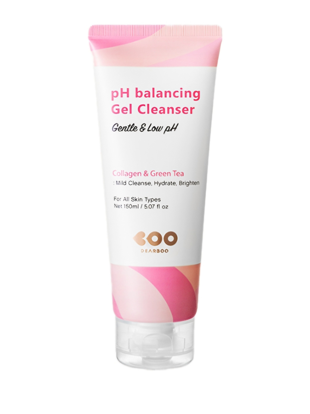 Dearboo Collagen & Green Tea pH Balancing Gel Cleanser - SEALED